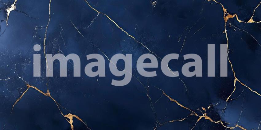 Deep Blue Marble Texture. Close-up of a natural stone with a rich, dark color and intricate veining. Perfect for interior design, luxury, and elegant themes.