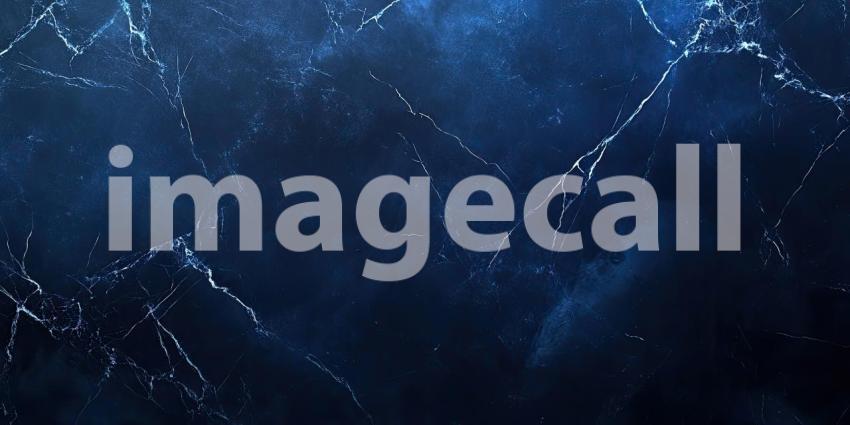 Deep Blue Marble Texture. Close-up of a natural stone with a rich, dark color and intricate veining. Perfect for interior design, luxury, and elegant themes.