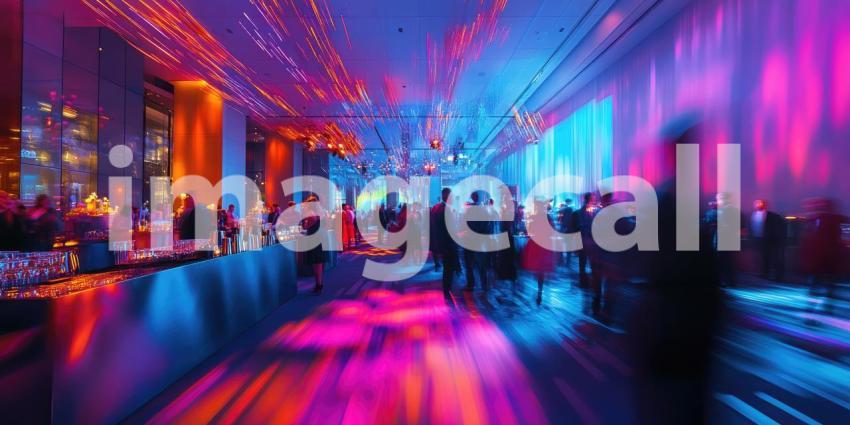 Modern Office Lounge Area. Stylish workspace with comfortable chairs, a wooden table, and natural light. Perfect for business, interior design, and corporate themes.