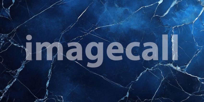 Deep Blue Marble Texture. Close-up of a natural stone with a rich, dark color and intricate veining. Perfect for interior design, luxury, and elegant themes.