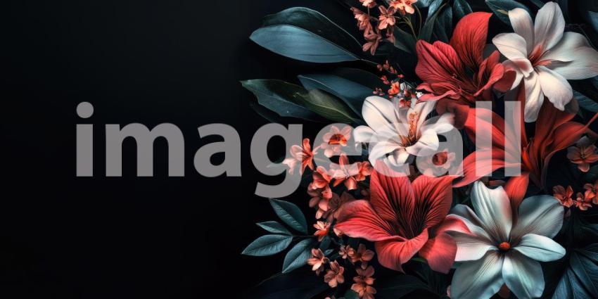 Delicate Pink Flowers in Bloom. A close-up of a vibrant bouquet with soft lighting. Perfect for floral, spring, and feminine themes.