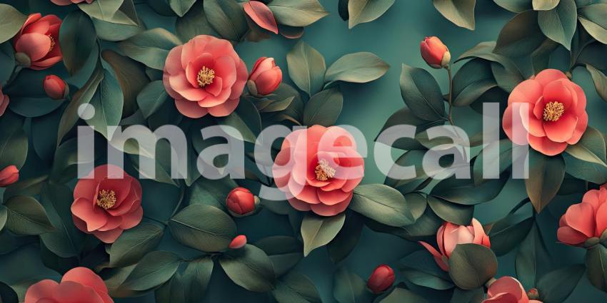 Field of Delicate Pink Flowers. A close-up of a vibrant field of blooming flowers bathed in warm sunlight. Perfect for spring, nature, and feminine themes.