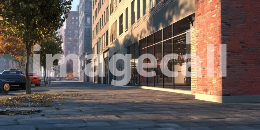 Industrial Warehouse Interior. A large, empty warehouse space with high ceilings and natural light. Perfect for industrial, architecture, and commercial themes.