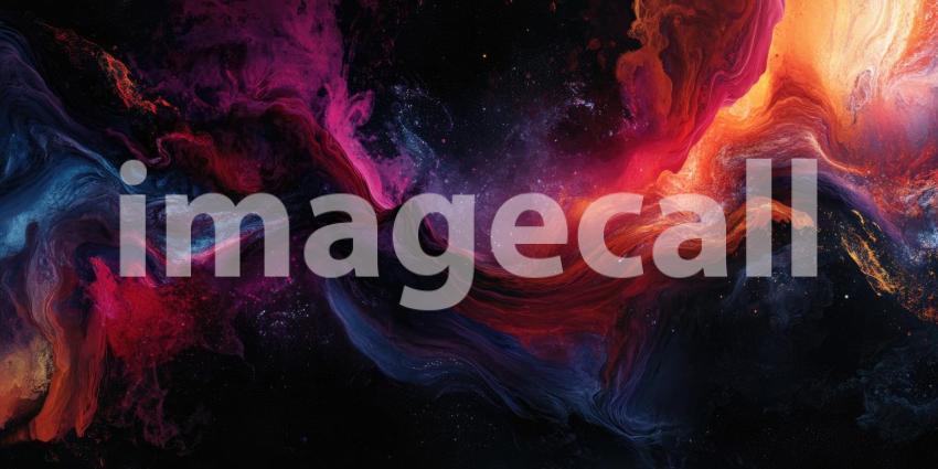 Abstract Colorful Mountain Range. A vibrant digital landscape with swirling, textured mountains. Perfect for science fiction, technology, and abstract themes.