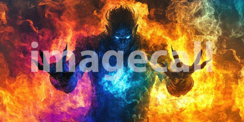 Confident Professional: Person with Long Hair and Glasses Wearing a Suit Jacket by a Grid-Patterned Window