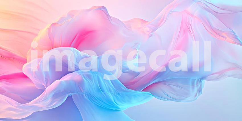 Dreamy Bubble Clouds. Pastel pink and blue clouds with floating bubbles and shimmering lights. Perfect for fantasy, childhood, and whimsical themes.