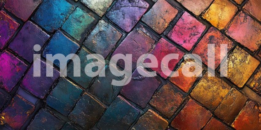 Dynamic Diagonal Lines Abstract Background. Vibrant, multicolored lines creating a sense of motion and energy. Perfect for technology, design, and dynamic themes.