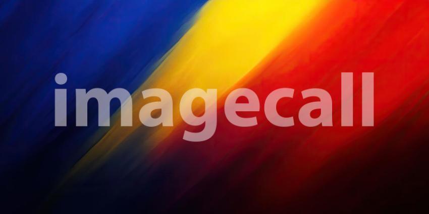 Abstract Rainbow Lines Background.