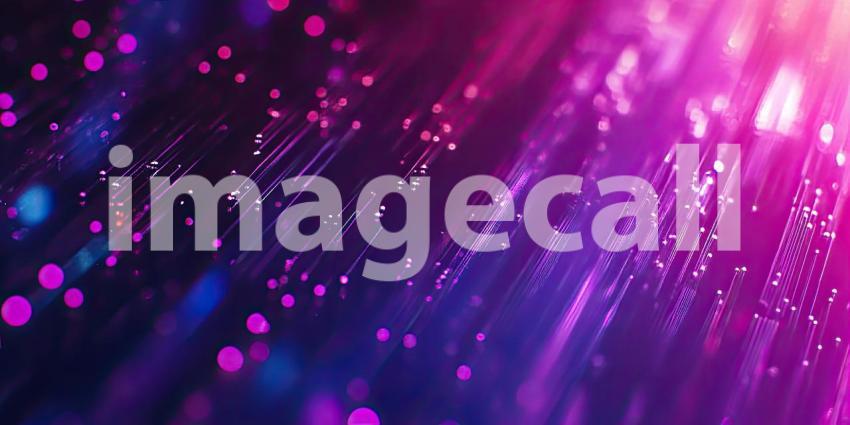 Abstract Digital Rain: A Symphony of Colors