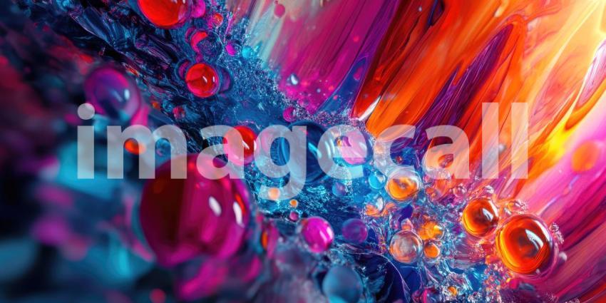 Interconnected Pathways: A Digital Circuit Board Glows with Electric Energy.