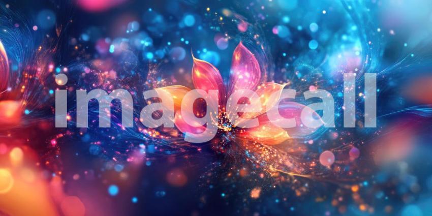 Interconnected Pathways: A Digital Circuit Board Glows with Electric Energy.