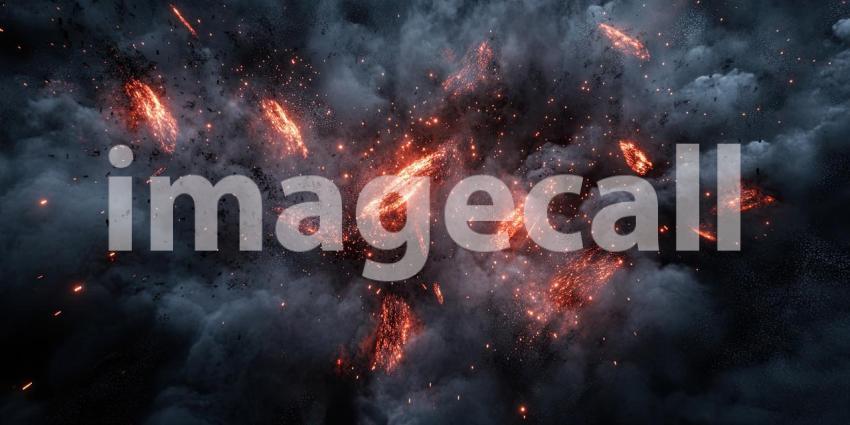 Cosmic Blooms: Ethereal Flowers of Light Dance in the Interstellar Void.