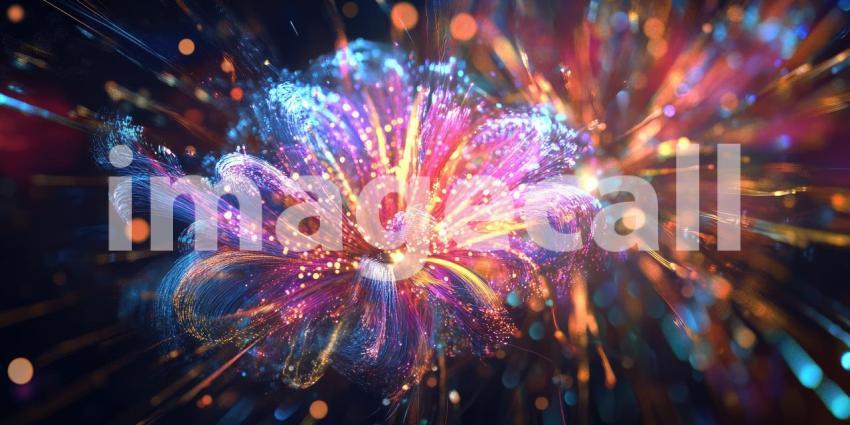 Network of Illuminated Fibers, a Digital Universe of Connectivity.