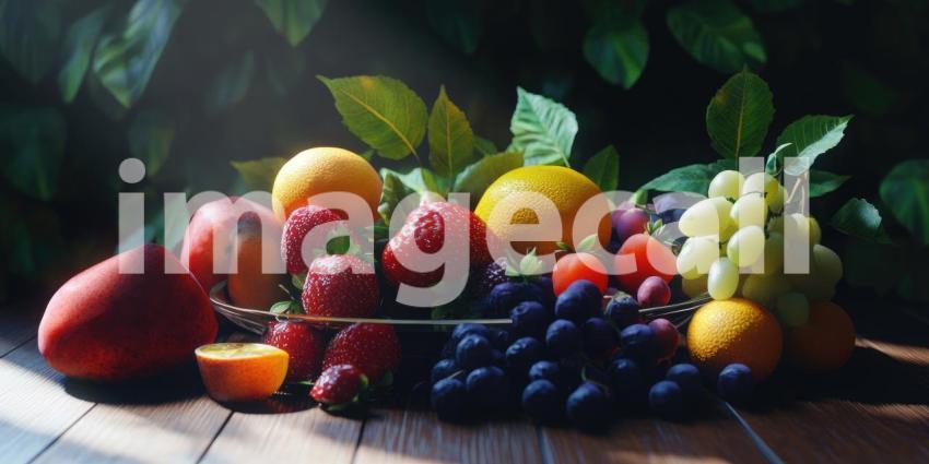 A Vibrant Display of Fresh Produce Awaits on a Kitchen Counter, Ready for Culinary Inspiration.