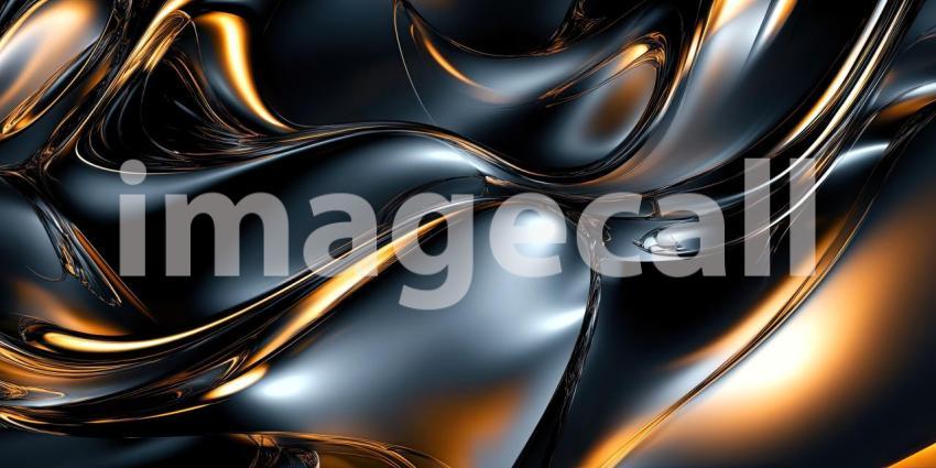 Surreal Abstract Form: A Twisted Metal Sculpture