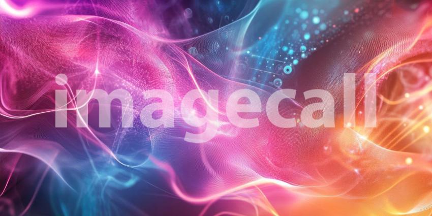 Abstract Energy Flow: A Symphony of Color and Light