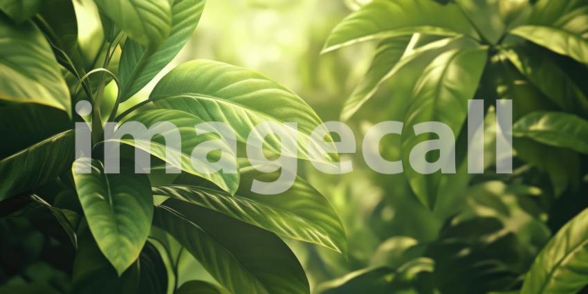 Sunlight Bathes the Jungle Floor