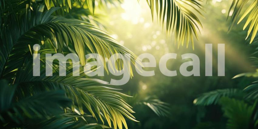 Sunlight Bathes the Jungle Floor