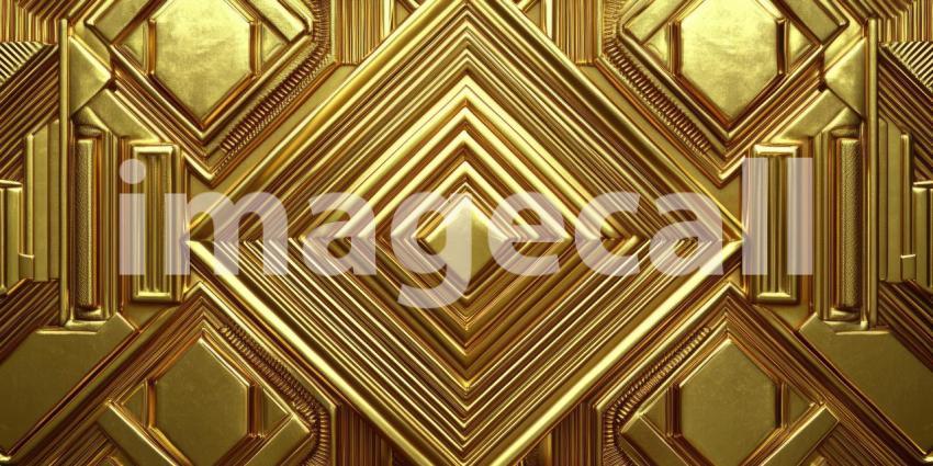 A Tapestry of Gold: A Palace of Intricate Design, Where Gold Gleams and Shadows Dance, Creating a Scene of Opulence and Grandeur.