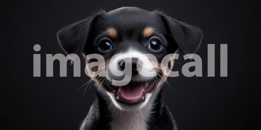Puppy Dog Eyes: A Cheeky Smile and Sparkling Eyes Steal Your Heart