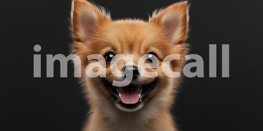 Puppy Dog Eyes: A Cheeky Smile and Sparkling Eyes Steal Your Heart