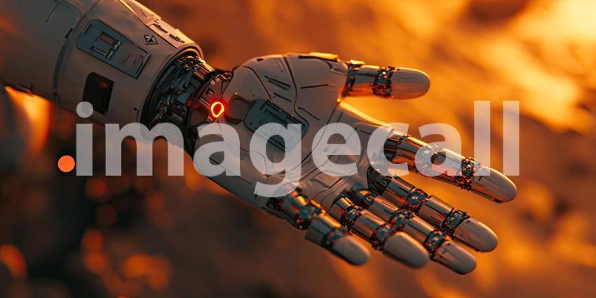 Machine in Bloom: A Robotic Hand Reaches Towards Delicate Flowers