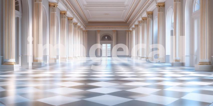 A Classical Facade Bathed in Sunlight, Inviting Scholars to Explore