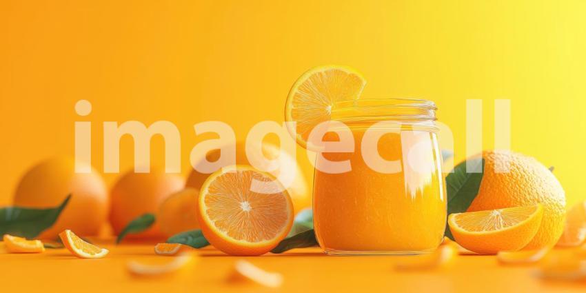 A Burst of Sunshine in a Glass: Freshly Squeezed Orange Juice Beckons with a Promise of Vitamin-Packed Delight.