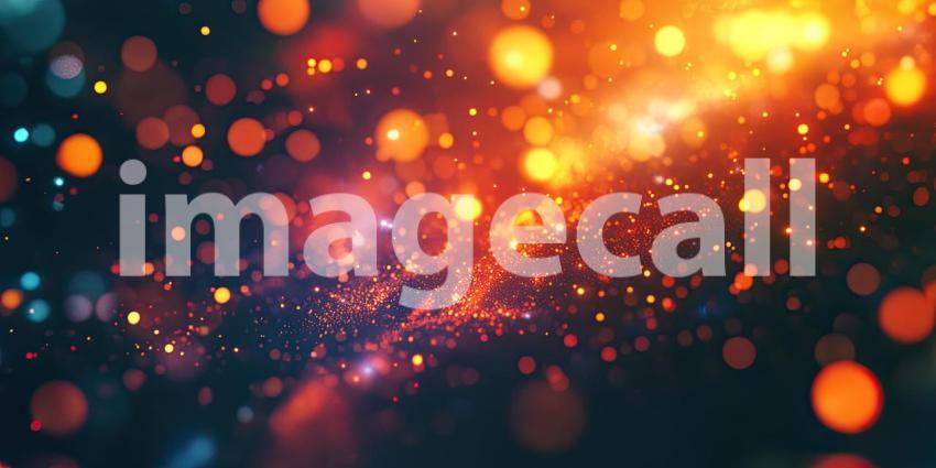 A Blaze of Glory: A Fiery Explosion Illuminates the Darkness, Leaving a Trail of Golden Sparks and Embers in its Wake.