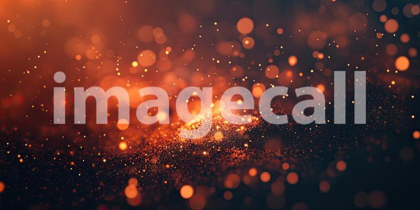 A Blaze of Glory: A Fiery Explosion Illuminates the Darkness, Leaving a Trail of Golden Sparks and Embers in its Wake.