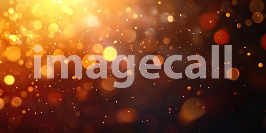 A Blaze of Glory: A Fiery Explosion Illuminates the Darkness, Leaving a Trail of Golden Sparks and Embers in its Wake.