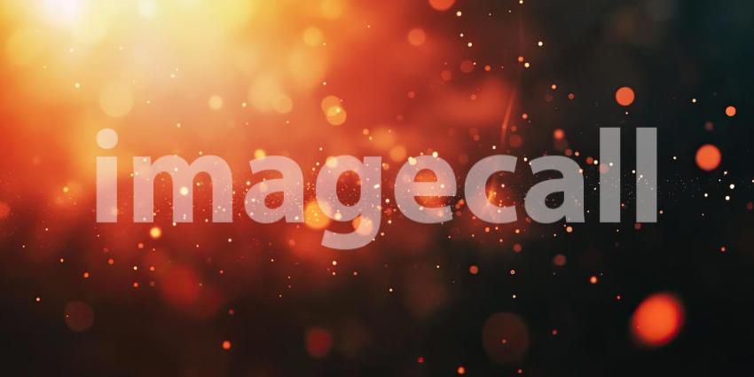 A Blaze of Glory: A Fiery Explosion Illuminates the Darkness, Leaving a Trail of Golden Sparks and Embers in its Wake.