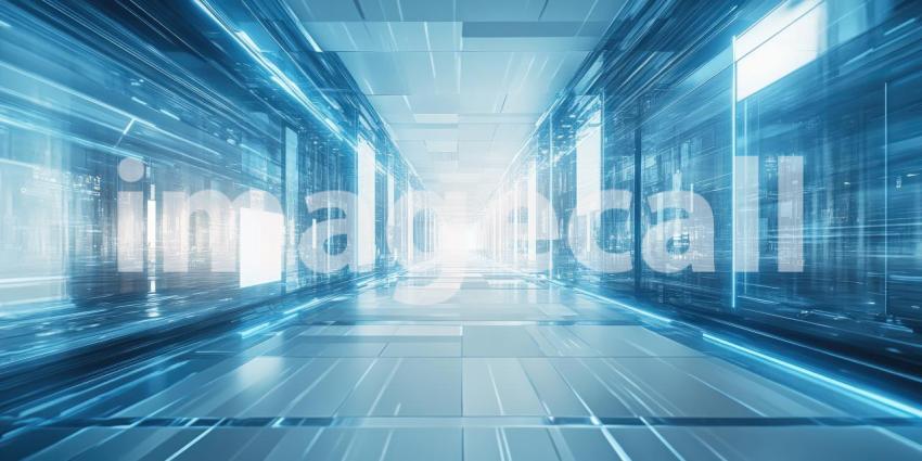 The Digital Frontier: A mesmerizing landscape of interconnected circuits and data streams, where technology pushes the boundaries of the possible.