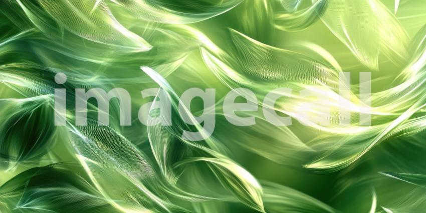 Emerald Tapestry: A lush tapestry of vibrant green leaves, creating a mesmerizing pattern of textures and tones.