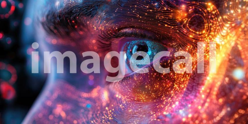 The Neural Network: A mesmerizing visualization of a neural network, where intricate connections and glowing synapses form a complex web of information.