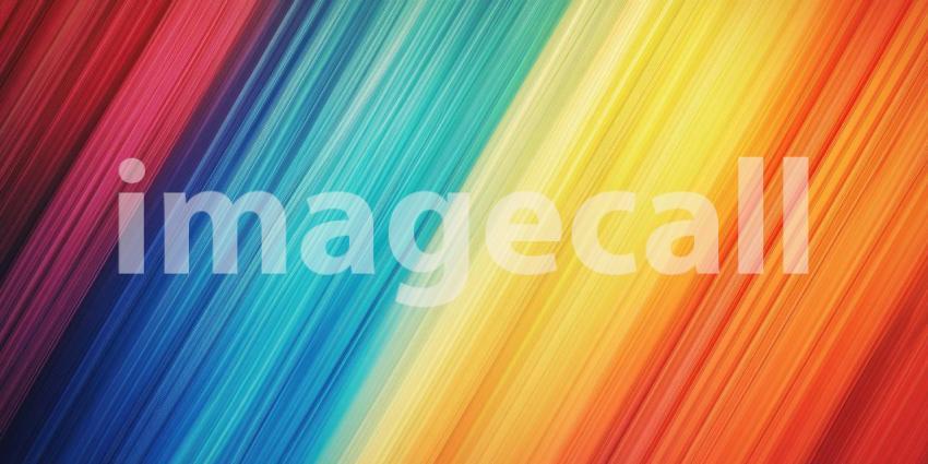 Vibrant Abstract Background with Colorful Diagonal Lines in a Spectrum of Hues for Modern, Artistic, and Creative Designs