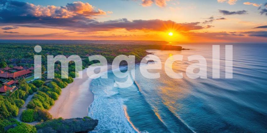 Diamond Beach, Nusa Penida: Cliffside Paradise at Sunrise