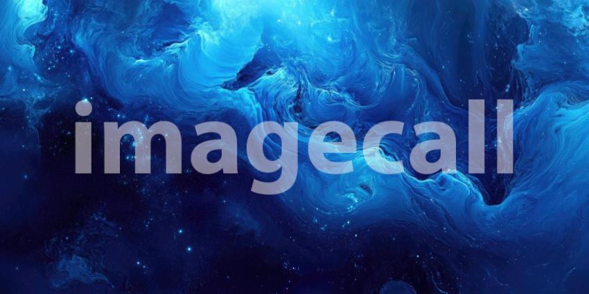 Abstract Fluid Art with Swirling White and Blue Hues, Creating a Dreamy and Ethereal Texture for Modern, Artistic, and Creative Designs