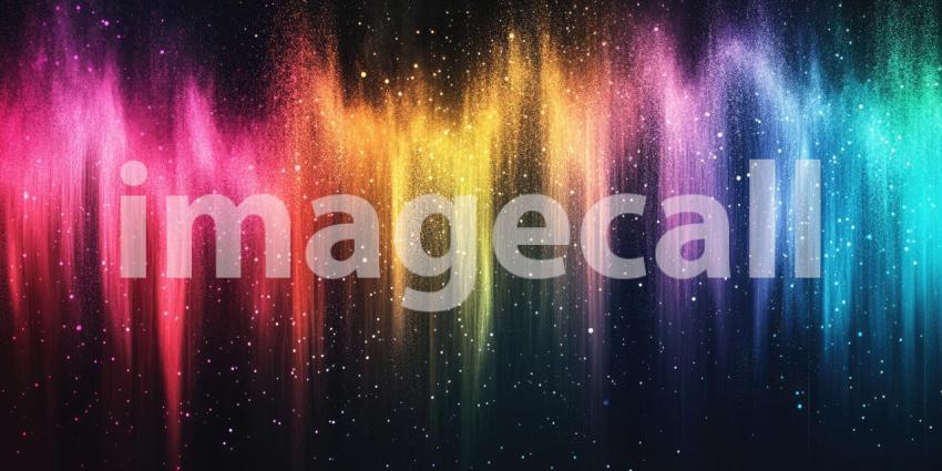 Vibrant Abstract Background with Colorful Diagonal Lines in a Spectrum of Hues for Modern, Artistic, and Creative Designs