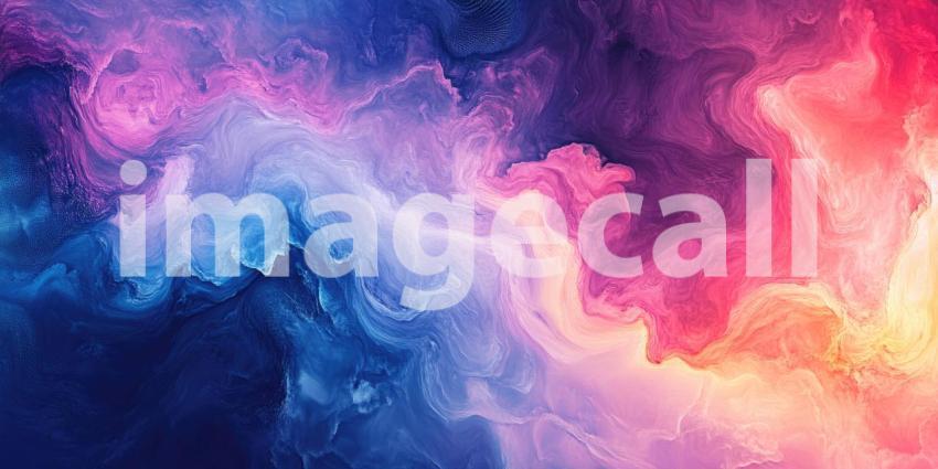 Vibrant Feathers in Dark Blue, Purple, Orange, and Pink, Abstract Texture Background