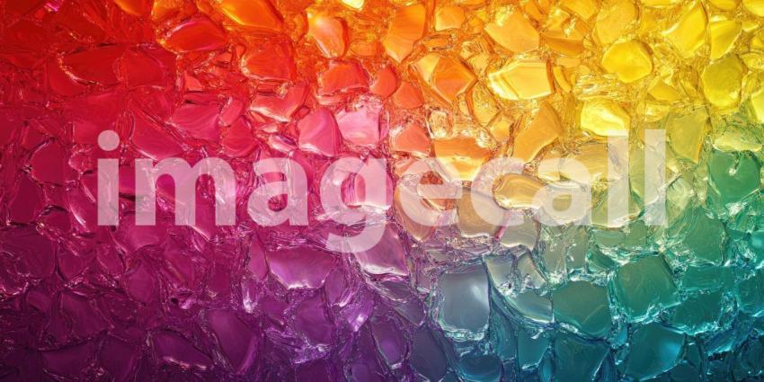 Transparent Bubbles Reflecting Colorful Lights and Bokeh, Abstract Macro Photography