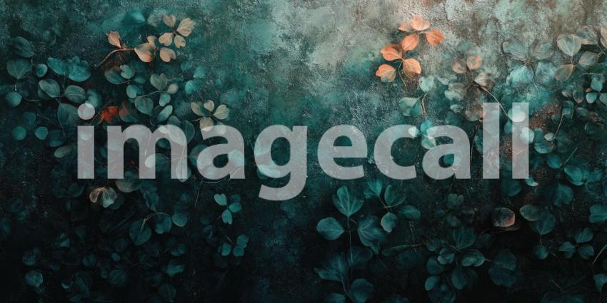 Dreamy Close-Up of Lucky Four-Leaf Clovers in Ethereal Light