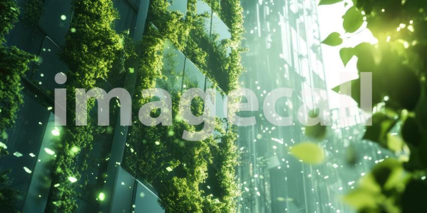 Green Architecture in the City: A Vertical Garden Skyscraper