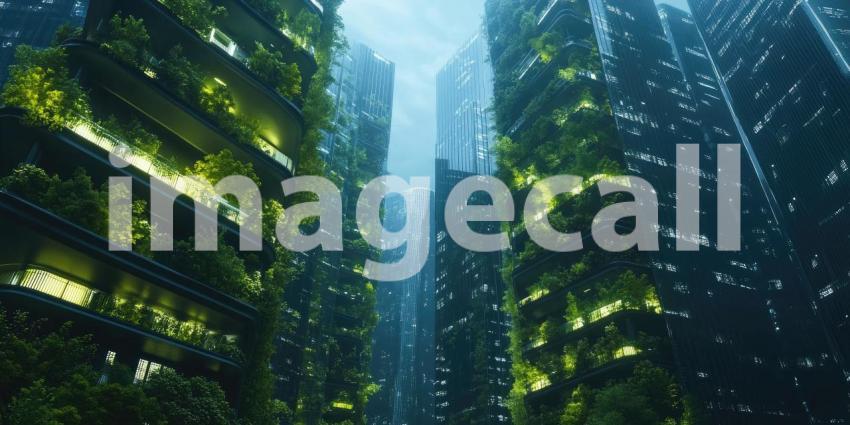 Green Architecture in the City: A Vertical Garden Skyscraper