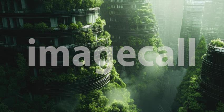 Green Architecture in the City: A Vertical Garden Skyscraper