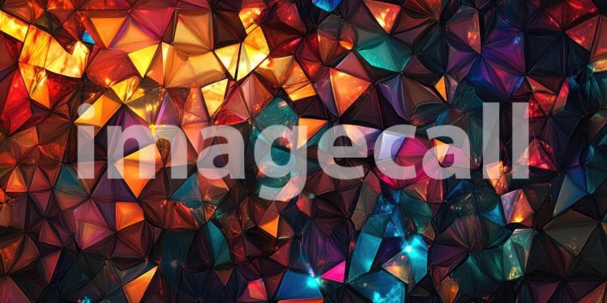 Rainbow Colored Origami Paper: A close-up of folded origami paper in a gradient of rainbow colors, creating a textured pattern.