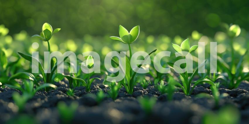 Tropical Hibiscus Burst: Vivid Coral Blooms and Lush Green Leaves in a Vibrant Display