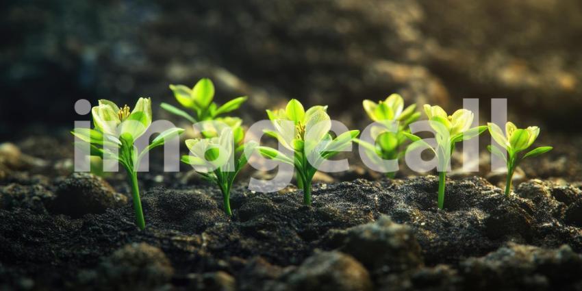Tropical Hibiscus Burst: Vivid Coral Blooms and Lush Green Leaves in a Vibrant Display