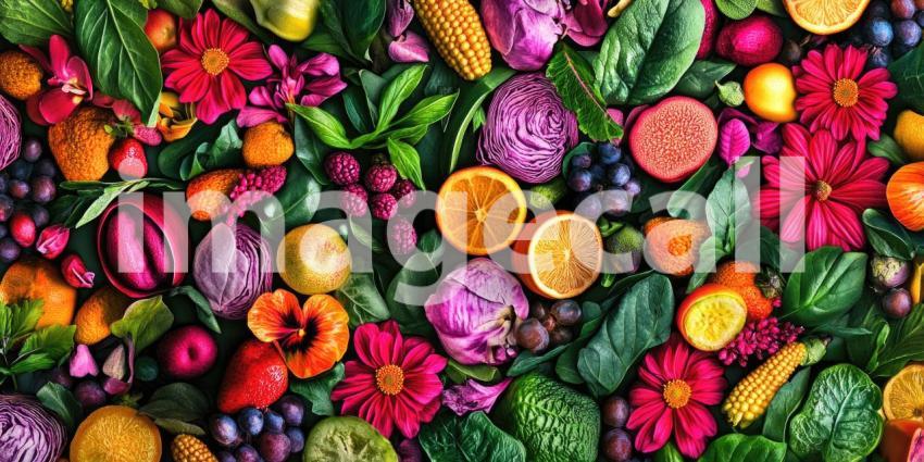 Deep Purple Foliage: A Dense Tapestry of Leaves, Rich Hues and Subtle Shadows in a Botanical Dreamscape.