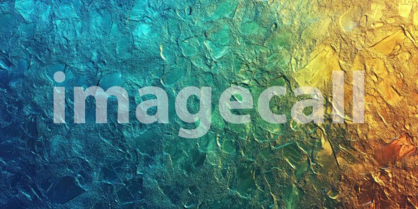 Chromatic Crystal Chaos: Jagged Shards of Color, a Vibrant Spectrum of Light and Texture in Abstract Disarray.